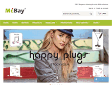 Tablet Screenshot of mcbay.com.sg